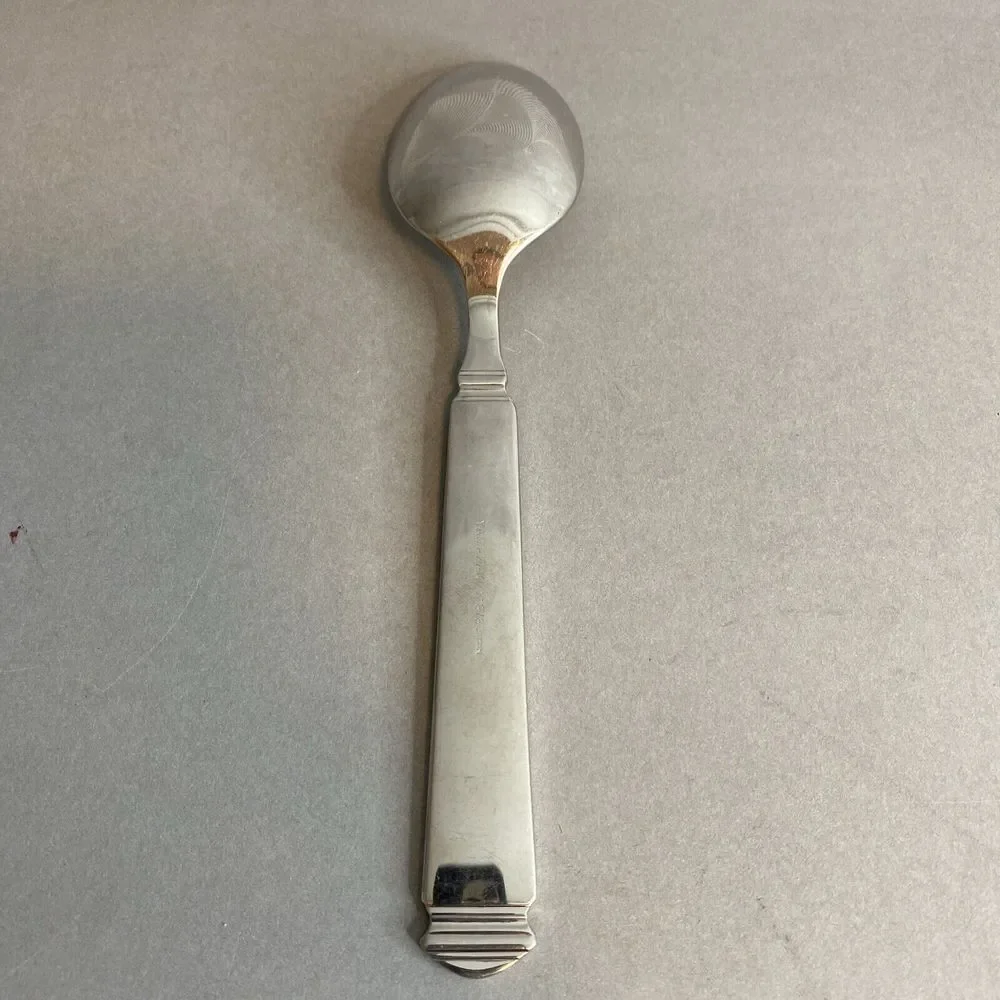 Yamazaki‎ Krystallos Blue Stainless Flatware Teaspoon Japan
